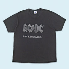 Lade das Bild in den Galerie-Viewer, Starworld T-Shirt "AC/DC Back in Black" 2004, schwarz, L
