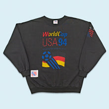 Lade das Bild in den Galerie-Viewer, Active Swiss Design Sweatshirt "World Cup 1994 Deutschland", schwarz, L/XL
