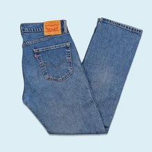 Lade das Bild in den Galerie-Viewer, Levi's Hose "505", blau, 34/31
