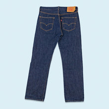 Lade das Bild in den Galerie-Viewer, Levi's Hose "501" Made in Mexico, blau, 32/30
