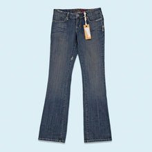 Lade das Bild in den Galerie-Viewer, Fox Hose "Girls Rebel Jean Sample" low waist bootcut, blau, 28/32
