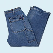 Lade das Bild in den Galerie-Viewer, Polo Jeans Company Hose "Military Carpenter double knee" Made in Mexico, blau, 34/27
