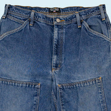 Lade das Bild in den Galerie-Viewer, Polo Jeans Company Hose "Military Carpenter double knee" Made in Mexico, blau, 34/27

