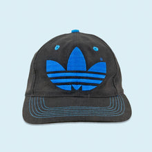 Lade das Bild in den Galerie-Viewer, Adidas Mütze 80er/90er, schwarz, Einheitsgröße
