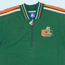 Lade das Bild in den Galerie-Viewer, Starter Trikot dick "Miami Hurricanes" 90er grün, L
