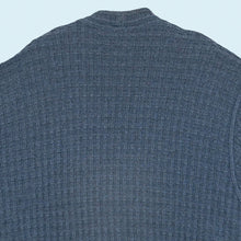 Lade das Bild in den Galerie-Viewer, Studio Pitti Cardigan gefüttert 90er, blau, L
