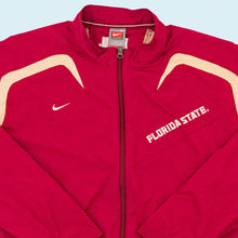 Lade das Bild in den Galerie-Viewer, Nike Team Trainingsjacke "Florida State Seminoles" 90er/00er, rot, M/L

