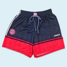 Lade das Bild in den Galerie-Viewer, Adidas Shorts "FC Bayern München 1997-98" Made in England, blau, XL
