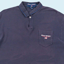 Lade das Bild in den Galerie-Viewer, Polo Sport Poloshirt 00er, blau, M

