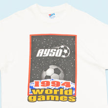 Lade das Bild in den Galerie-Viewer, Hanes Beefy T-Shirt "World Games" 1994 Made in the USA single stitch, weiß, L

