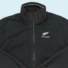 Lade das Bild in den Galerie-Viewer, Adidas Zip Jacke "New Zealand All Blacks", schwarz, M
