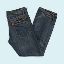 Lade das Bild in den Galerie-Viewer, Fox Denim Hose 00er, blau, 38/32
