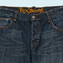 Lade das Bild in den Galerie-Viewer, Fox Denim Hose 00er, blau, 38/32

