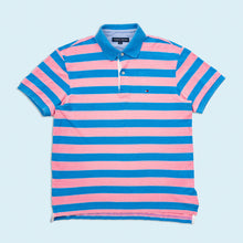 Lade das Bild in den Galerie-Viewer, Tommy Hilfiger Poloshirt, pink/blau, L
