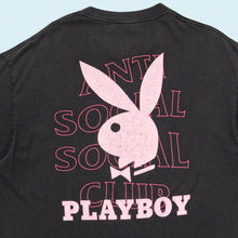 Lade das Bild in den Galerie-Viewer, Anti Social Social Club x Playboy T-Shirt Made in Mexico, schwarz, XL
