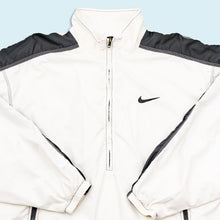 Lade das Bild in den Galerie-Viewer, Nike Trainingsjacke/Quarter Zip 90er, weiß, XL breit

