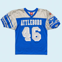 Lade das Bild in den Galerie-Viewer, Wilson Trikot "Attleboro Player issue" 00er Made in the USA, blau, S/M
