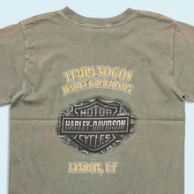 Lade das Bild in den Galerie-Viewer, Harley Davidson T-Shirt "Timpanogos Lindon" 2008, grau/grün, S
