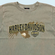 Lade das Bild in den Galerie-Viewer, Harley Davidson T-Shirt "Timpanogos Lindon" 2008, grau/grün, S
