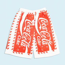 Lade das Bild in den Galerie-Viewer, Shorts "Coca Cola" 90s bootleg, weiß, S
