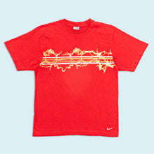 Lade das Bild in den Galerie-Viewer, Nike T-Shirt "Sun Sport Swoosh" 00er, rot, S
