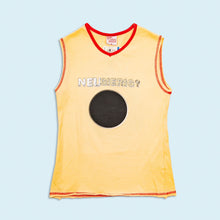 Lade das Bild in den Galerie-Viewer, Coke Tanktop "Vanilla Coke Promo" 2000er, gelb/beige, XS/S Damen
