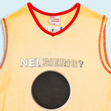 Lade das Bild in den Galerie-Viewer, Coke Tanktop "Vanilla Coke Promo" 2000er, gelb/beige, XS/S Damen
