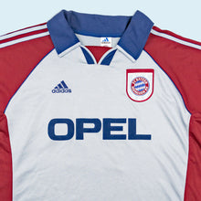 Lade das Bild in den Galerie-Viewer, Adidas Trikot "FC Bayern München Stefan Effenberg Champions League" 1998-99 Made in England climalite, grau, XXL
