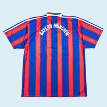 Lade das Bild in den Galerie-Viewer, Adidas Trikot "FC Bayern München" 1995-97 Made in Portugal, blau/rot, XL
