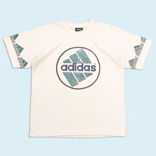 Lade das Bild in den Galerie-Viewer, T-Shirt "Adidas bootleg" 90er, beige, XL
