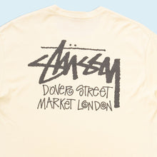 Lade das Bild in den Galerie-Viewer, Stüssy T-Shirt "Dover Street Market London" Made in Mexico, beige, XL/XXL
