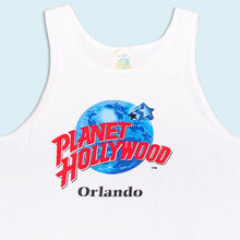 Lade das Bild in den Galerie-Viewer, Planet Hollywood Tanktop "Orlando" 90er Made in the USA single stitch, weiß, M/L
