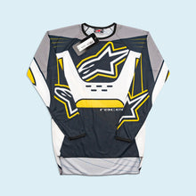 Lade das Bild in den Galerie-Viewer, Alpinestars Trikot "Racer Jersey" Deadstock 00er, schwarz/weiß, M/L
