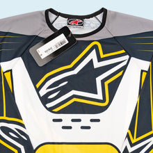 Lade das Bild in den Galerie-Viewer, Alpinestars Trikot "Racer Jersey" Deadstock 00er, schwarz/weiß, M/L
