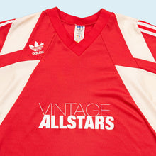 Lade das Bild in den Galerie-Viewer, Adidas Trikot "Vintage Allstars" 80er Made in Slovenia, rot, L/XL
