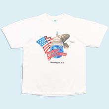 Lade das Bild in den Galerie-Viewer, Planet Hollywood T-Shirt "Washington D.C." 1991 Made in the USA, weiß, L
