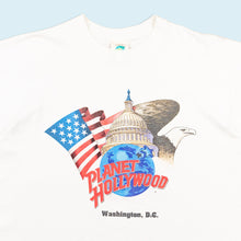 Lade das Bild in den Galerie-Viewer, Planet Hollywood T-Shirt "Washington D.C." 1991 Made in the USA, weiß, L
