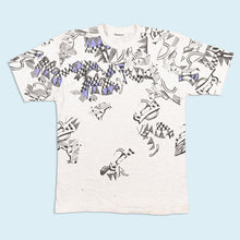 Lade das Bild in den Galerie-Viewer, Reebok T-Shirt "abstrakt" 90er, grau, M
