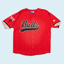 Lade das Bild in den Galerie-Viewer, Starter Trikot "Chicago Bulls" 90er, rot, XL (tagged L)
