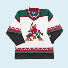 Lade das Bild in den Galerie-Viewer, Starter Trikot "Phoenix Coyotes" 90er, weiß, L/XL (tagged M)
