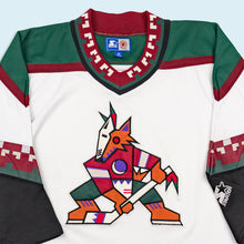 Lade das Bild in den Galerie-Viewer, Starter Trikot "Phoenix Coyotes" 90er, weiß, L/XL (tagged M)
