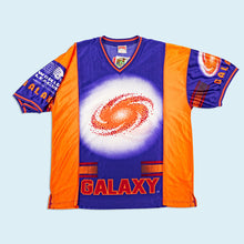 Lade das Bild in den Galerie-Viewer, Nutmeg Trikot "Frankfurt Galaxy" 90er, orange/lila, XL
