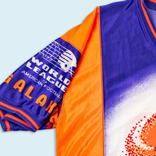 Lade das Bild in den Galerie-Viewer, Nutmeg Trikot "Frankfurt Galaxy" 90er, orange/lila, XL
