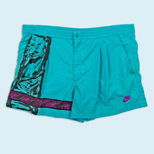 Lade das Bild in den Galerie-Viewer, Nike Challenge Court Shorts 90er Made in Hong Kong, blau, XL/XXL (tagged L)
