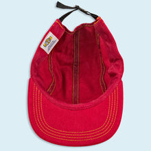 Lade das Bild in den Galerie-Viewer, SJ Mütze "Beijing Golf Club China" 5 Panel 90er, rot, Einheitsgröße

