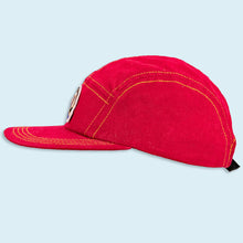 Lade das Bild in den Galerie-Viewer, SJ Mütze "Beijing Golf Club China" 5 Panel 90er, rot, Einheitsgröße
