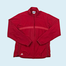 Lade das Bild in den Galerie-Viewer, Adidas Trainingsjacke "Logo" 2001, rot, M Damen
