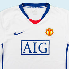 Lade das Bild in den Galerie-Viewer, Nike Trikot "Manchester United" 2008/09, weiß, S/M erwachsene, XL kids
