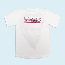 Lade das Bild in den Galerie-Viewer, T-Shirt "David Copperfield Magic for the 90s Promo" 90er, weiß, XXL schmal
