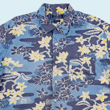 Lade das Bild in den Galerie-Viewer, Polo Sport Hemd "Hawaii" 00er, blau, XL
